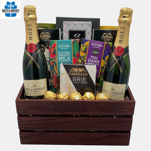 Champagne Gift baskets Calgary from Dazzle Basket- Collection of Calgary champagne gift baskets. Available for same day & weekend gift delivery