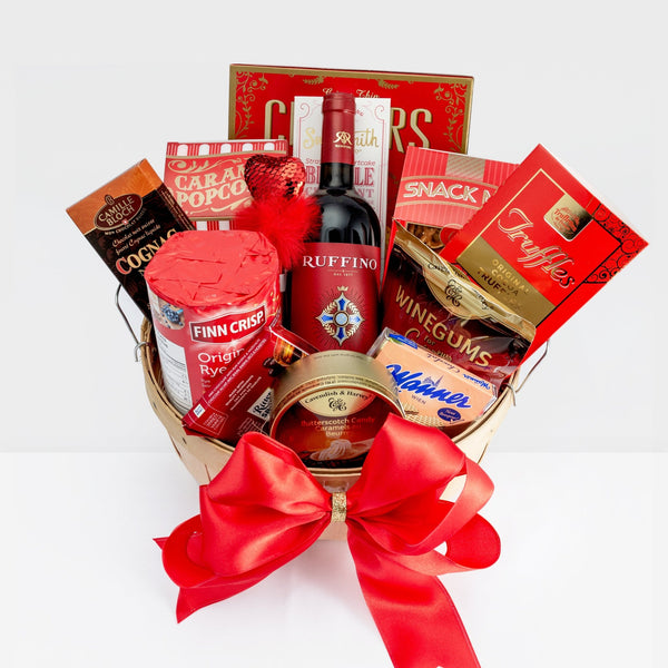Collection of finest Food gift baskets Calgary offers