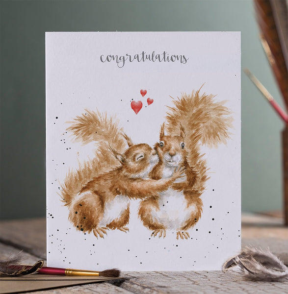Anniversary greeting card.