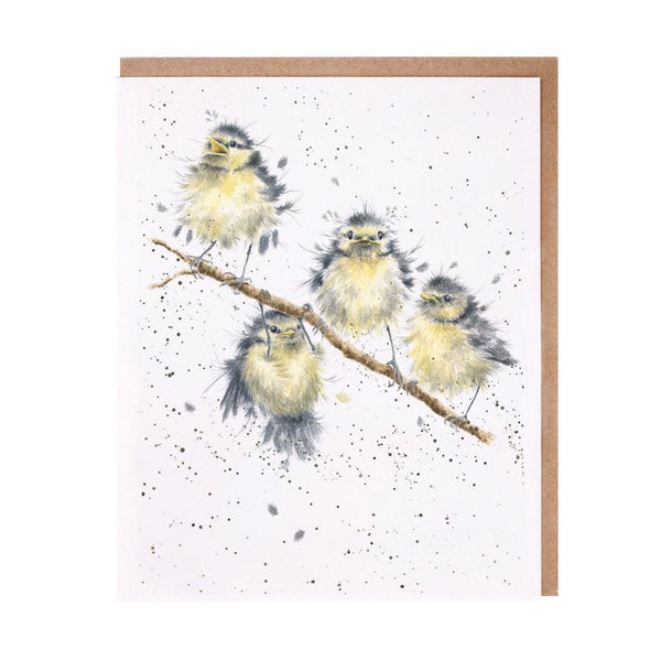 Blank greeting card- Hanging out with Friends