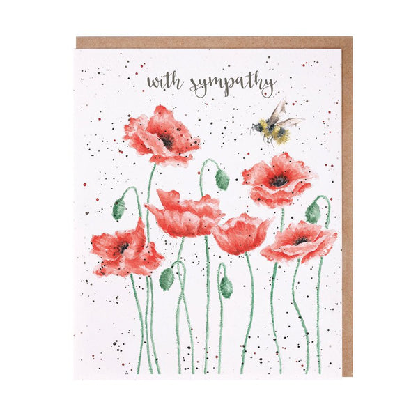 Sympathy greeting card