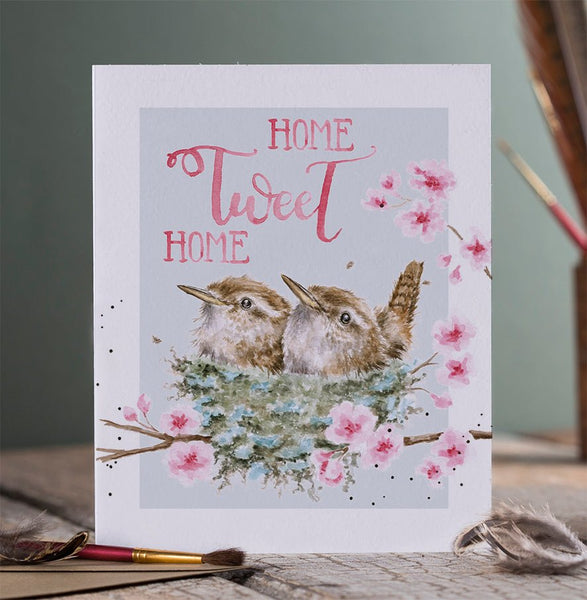 New Homeowner Greeting Card - Home Tweet Home