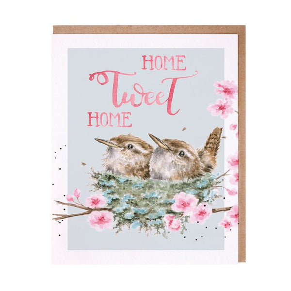 New Homeowner Greeting Card - Home Tweet Home