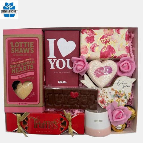 Anniversary Gift Boxes Calgary: Cupid Love – Dazzle Basket