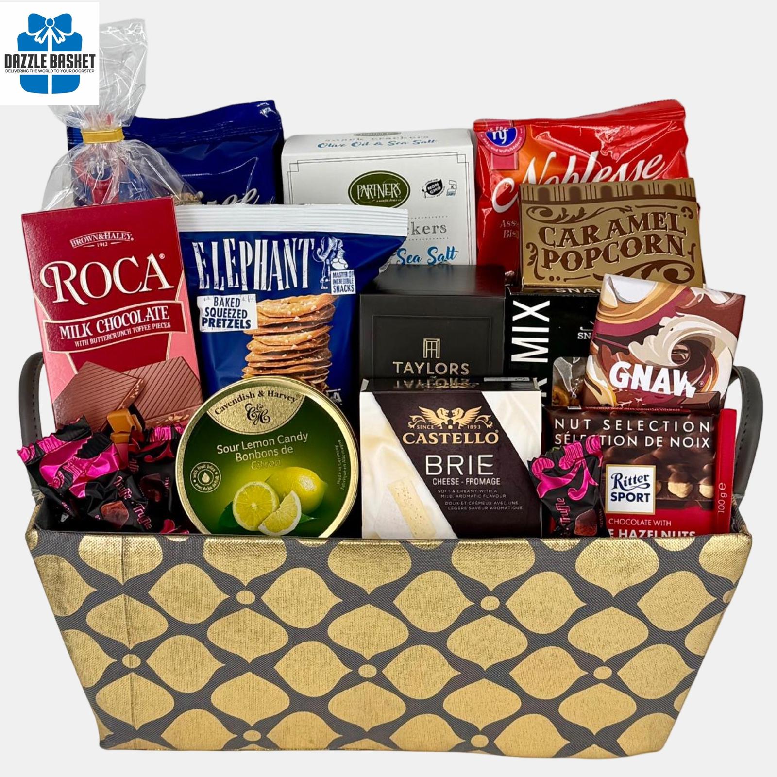 Best Calgary Gourmet Gift Basket: Tasty Gourmet – Dazzle Basket