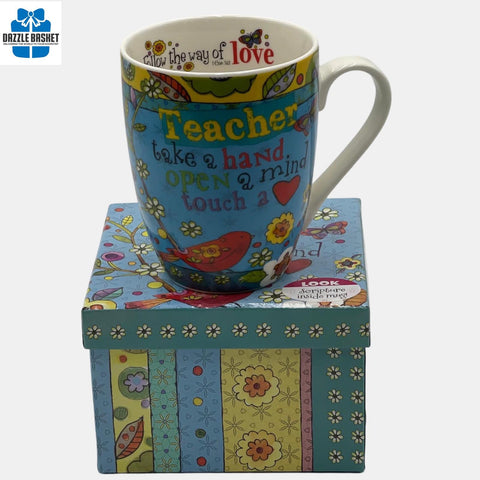 This colorful mug is designed specially for a gift to your favorite Teacher.