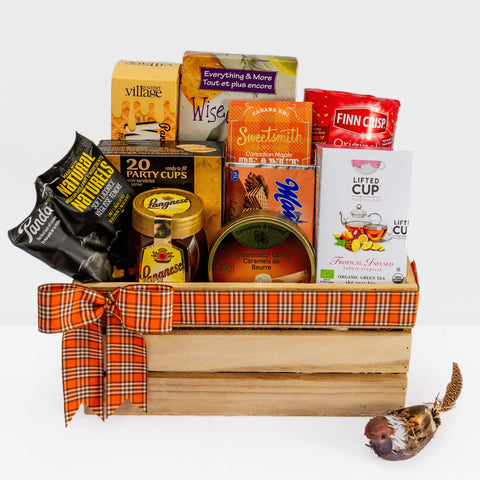 Gourmet Gift Basket: Gourmet in a crate