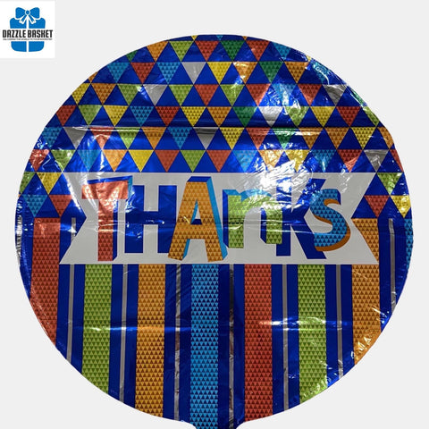 Two 18" Helium Foil Balloons- Occasion Based