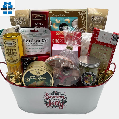 Holiday gift baskets Calgary- Happy Holidays a wide variety of gourmet snacks including lots of European chocolates for this amazing Holiday season.