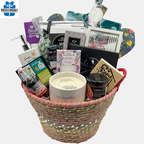 Housewarming Gift Basket: Blessed Home