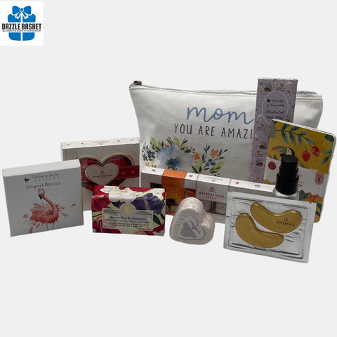 Gift for Mother- A perfect Mother's Day gift to celebrate your amazing mother! Filled with useful products and chocolates, this is one gift that your mom is going to love.
