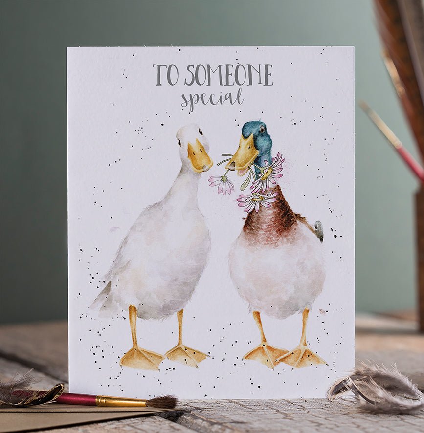 3drose Grußkarten Set – 12 Stück 'Happy Anniversary' Mit Pinguin-Hochzeitspaar, 15,2 X 15,2 Cm, Inkl. Weiße Umschläge